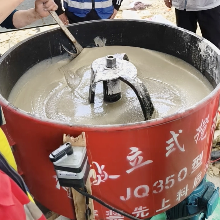 宁南汽轮机余热压缩机导热油设备底座耐高温环氧树脂灌浆料